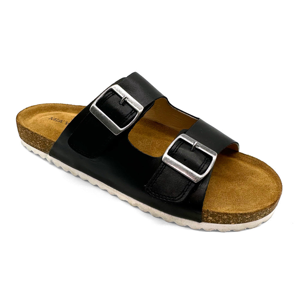 Mia Vita Bardo Black Natural Fit Footwear