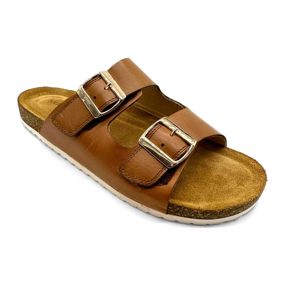 Mia Vita Bardo Tan Natural Fit Footwear