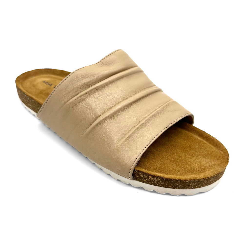 Mia Vita Blake Beige Natural Fit Footwear