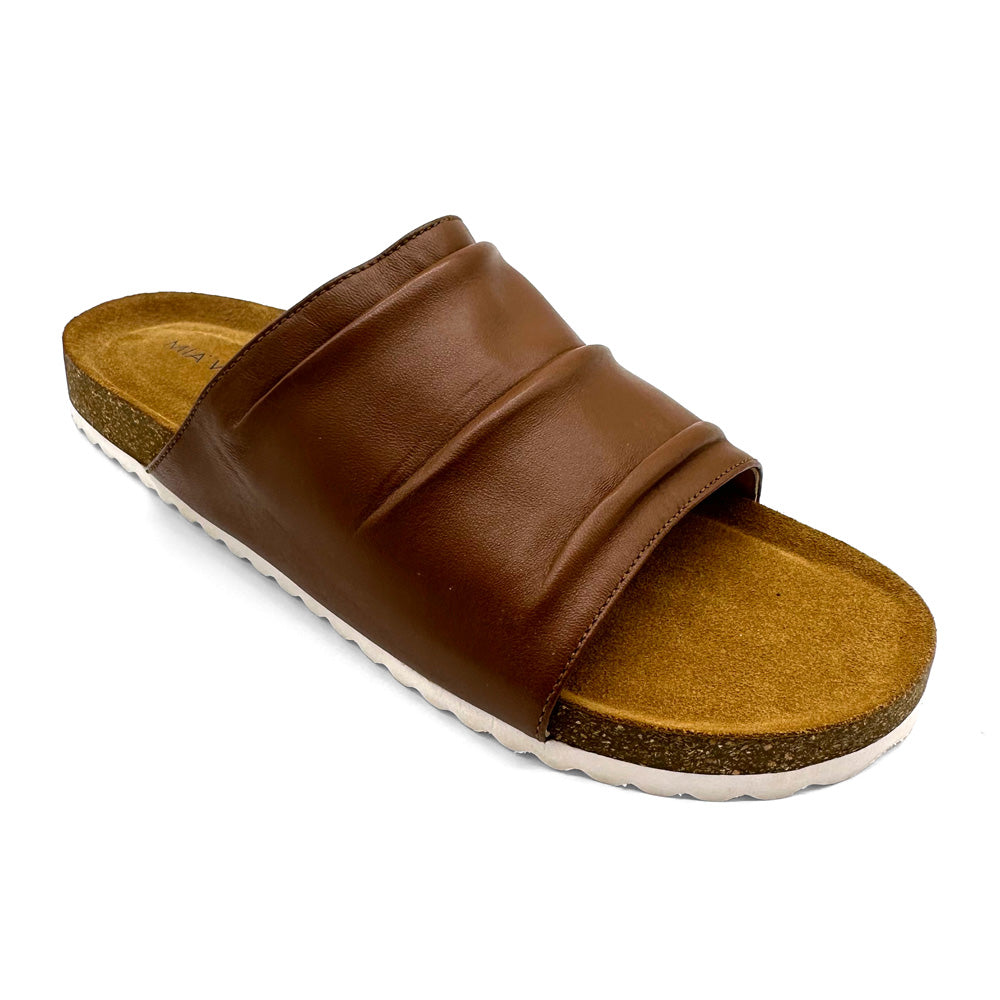 Mia Vita Blake Tan Natural Fit Footwear
