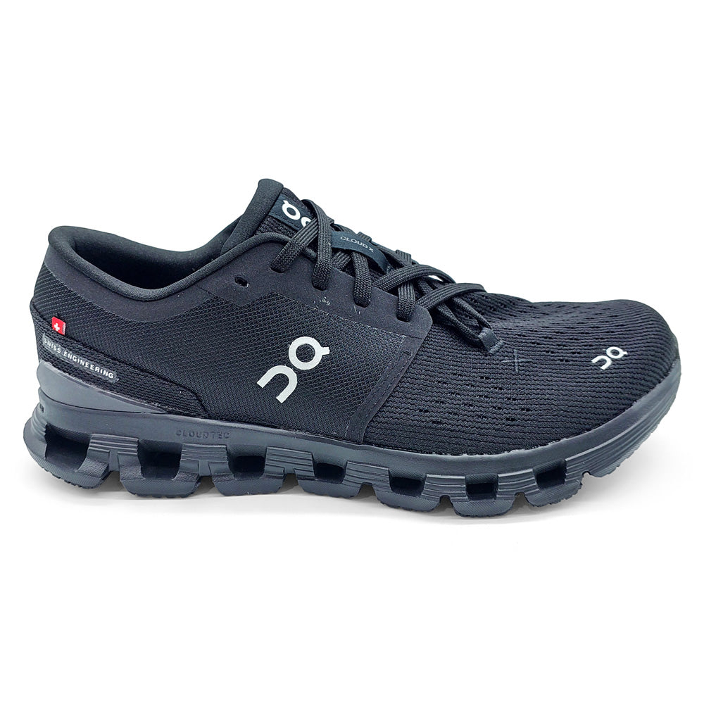 On Running Men's Men's Cloud X 4 Eclipse/Black  Natural Fit Footwear