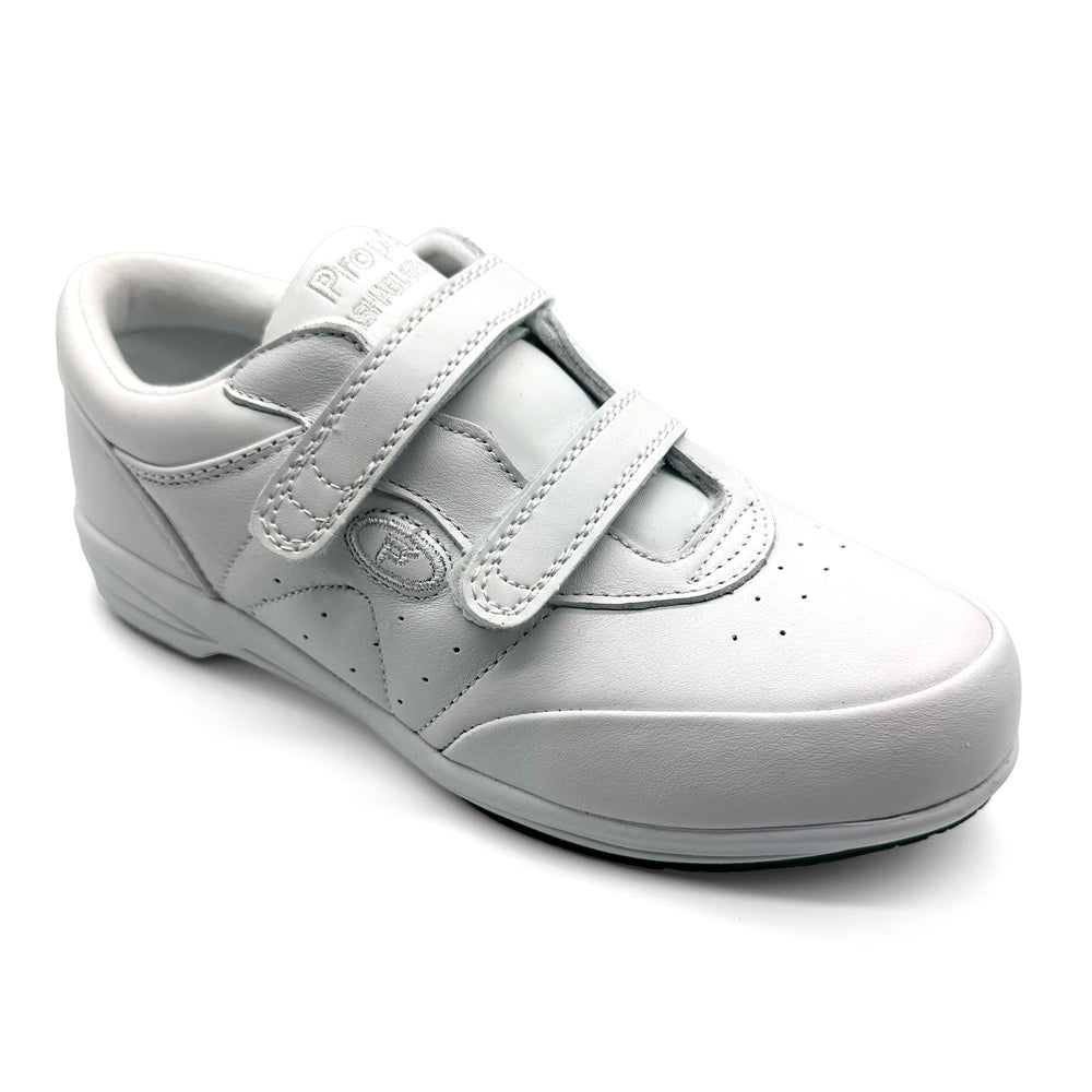 Propet Women's Easy Walker W3845 White  Natural Fit Footwear