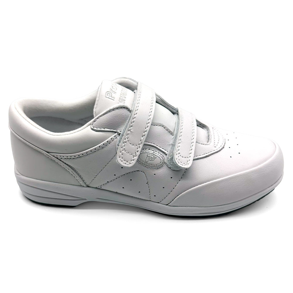 Propet Women's Easy Walker W3845 White  Natural Fit Footwear