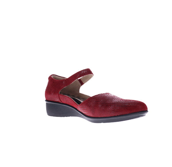 Revere Women's Osaka Cherry Lizard Natural Fit Footwear
