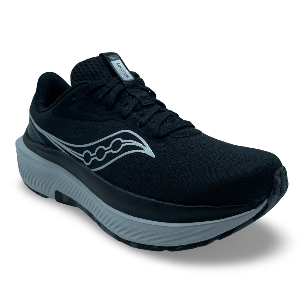 Saucony Women's Echelon 10 (WIDE) Black/Silver