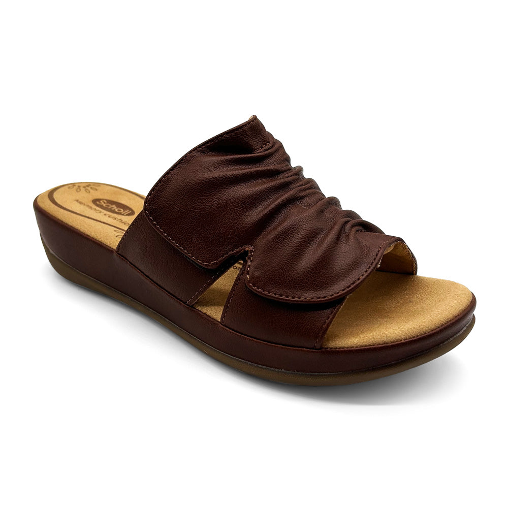 Scholl Orthaheel Women's Cora Tan Natural Fit Footwear
