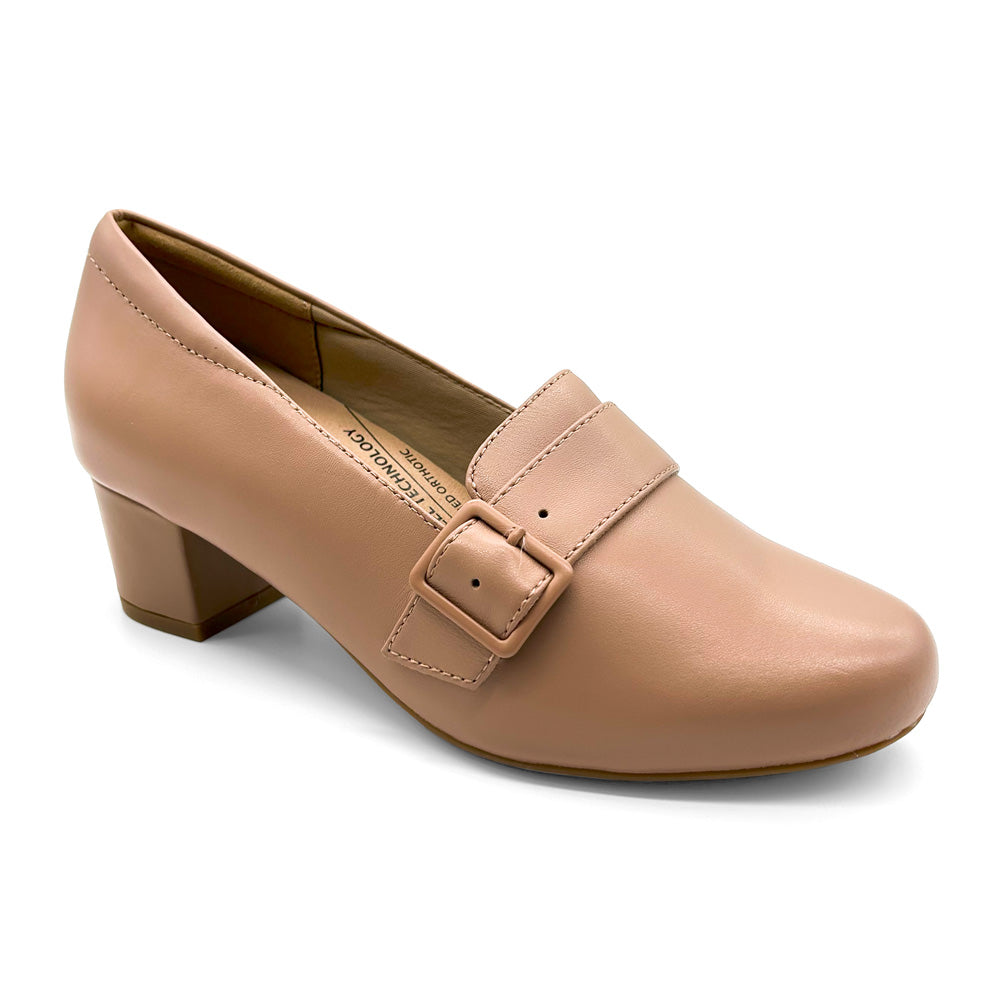 Scholl Orthaheel Women's Hazel Crembrulee  Natural Fit Footwear