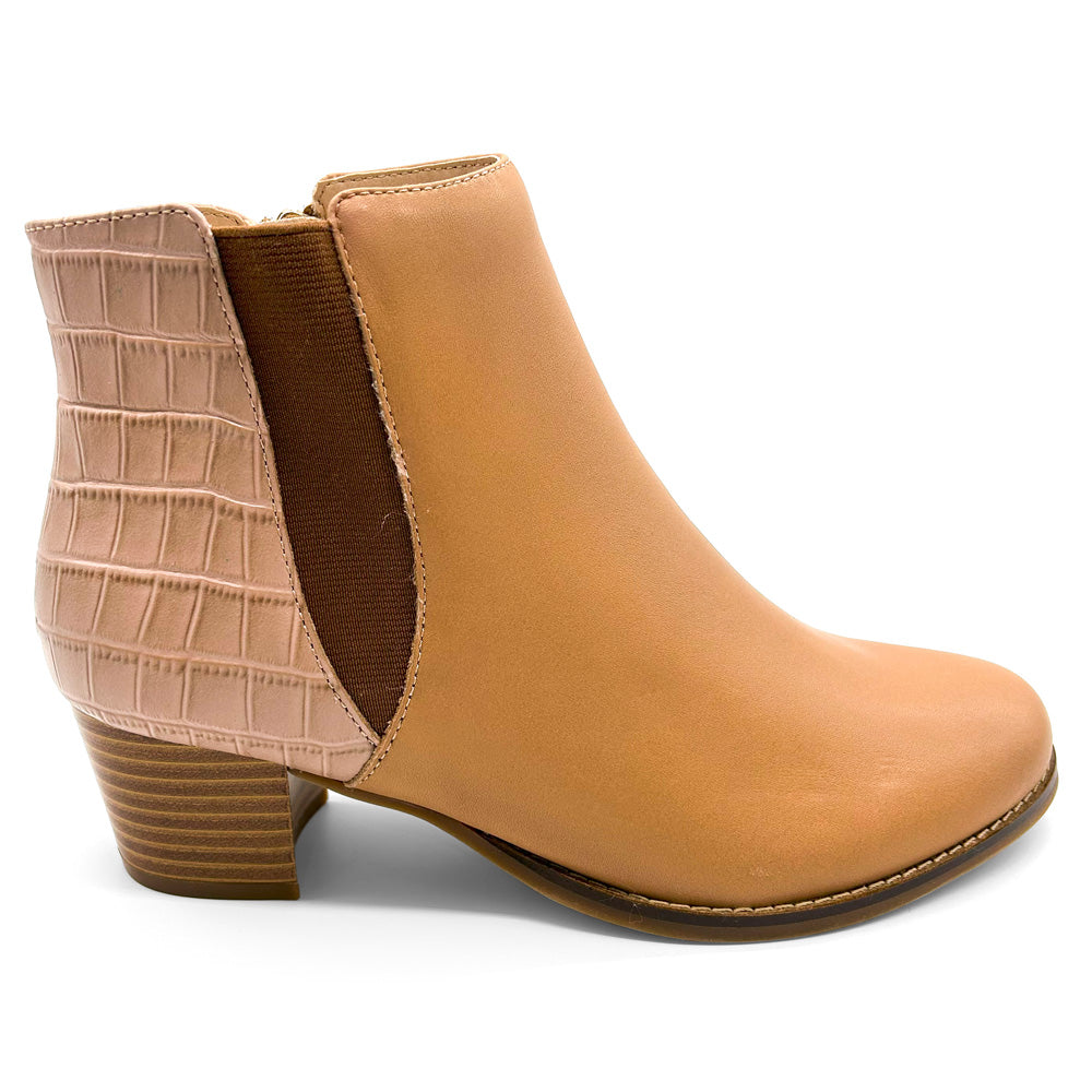 Scholl Orthaheel Women's Heaven Latte  Natural Fit Footwear