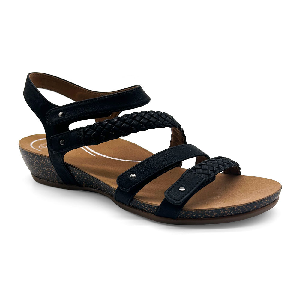 Scholl Orthaheel Women's Josie Black
