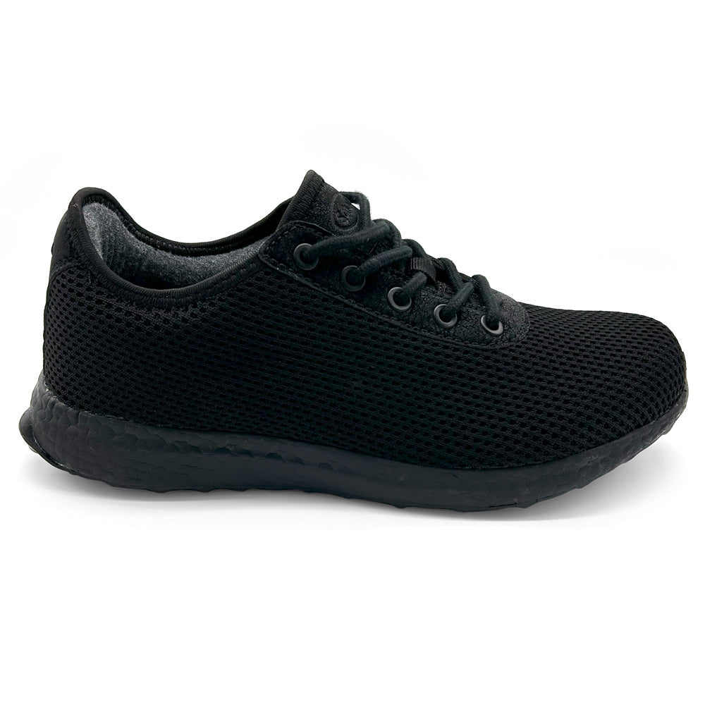 Scholl Orthaheel Men's Freddie Black  Natural Fit Footwear