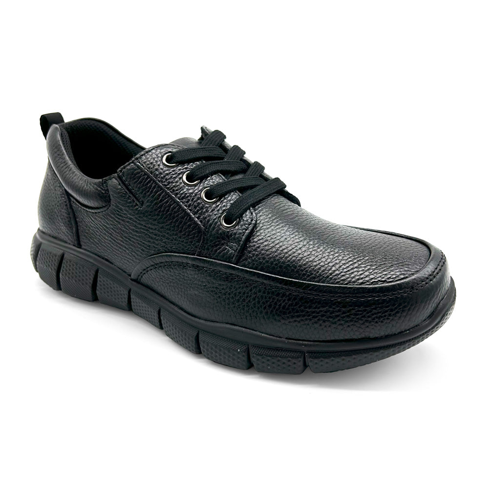 Scholl Orthaheel Men's Jackson Black Natural Fit Footwear