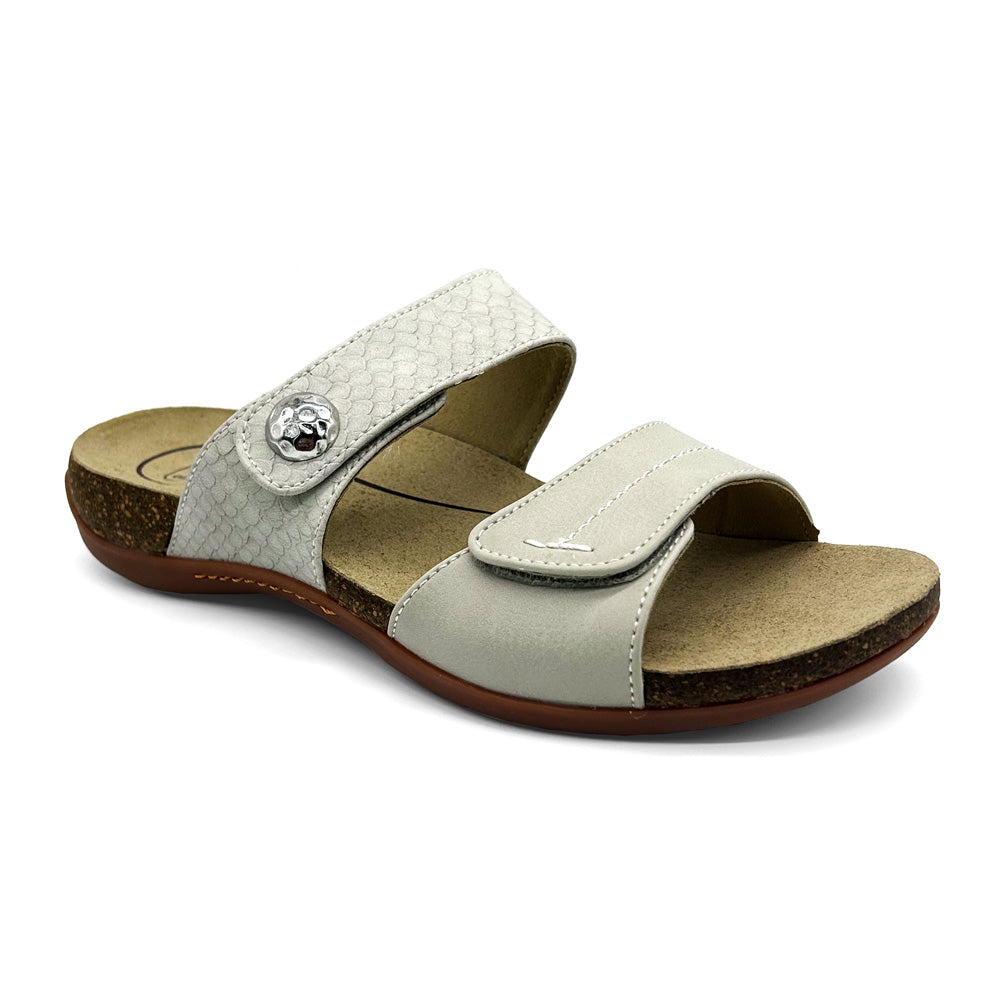 Scholl Orthaheel Women's Alisa Light Grey