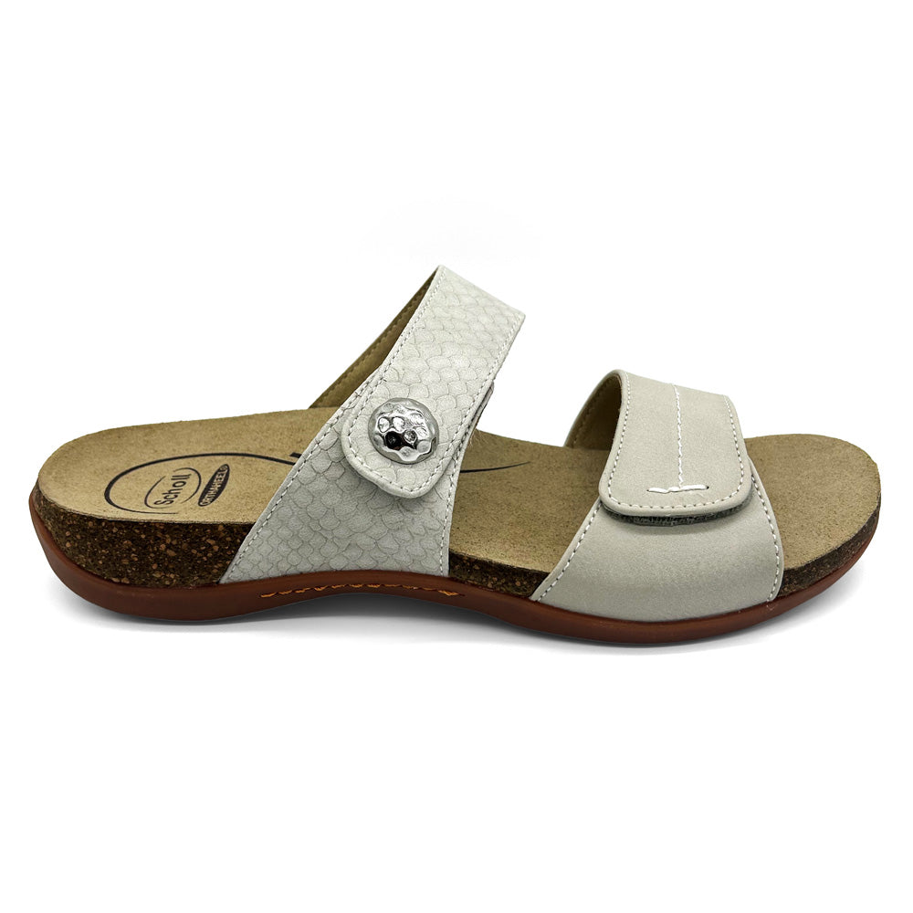 Scholl Orthaheel Women's Alisa Light Grey