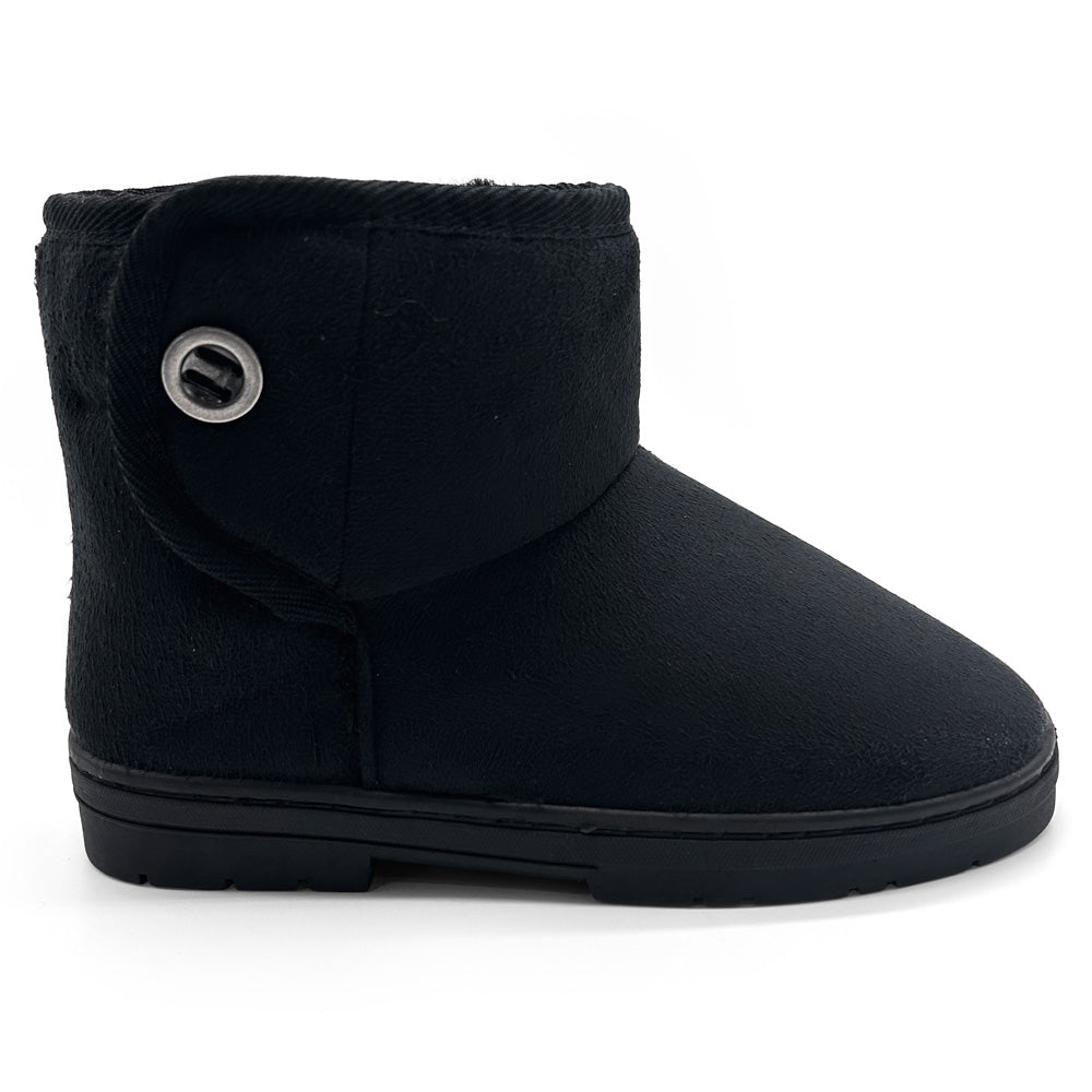Scholl Orthaheel Women's Fluffy II Slipper Black