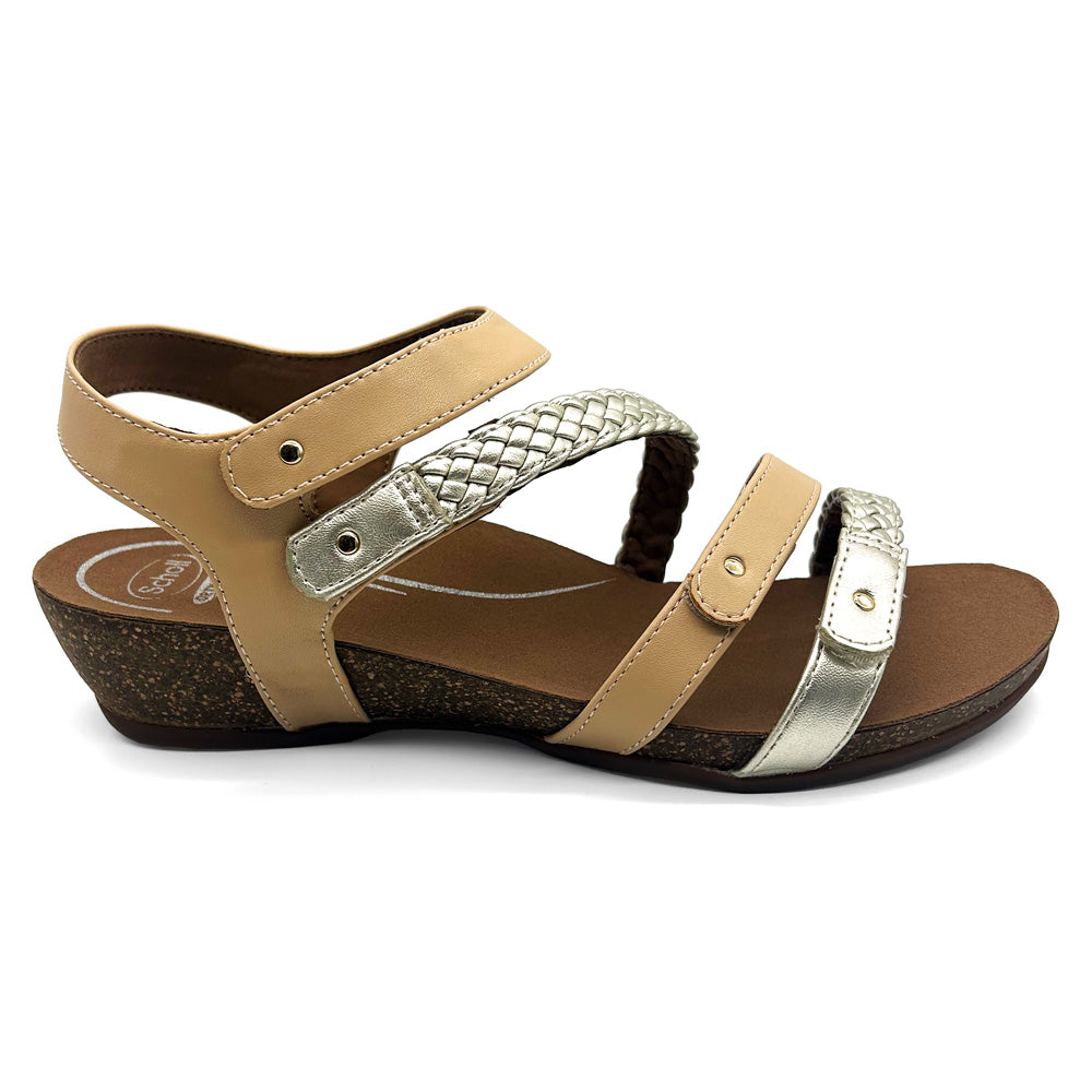 Scholl Orthaheel Women's Josie Sand/Gold
