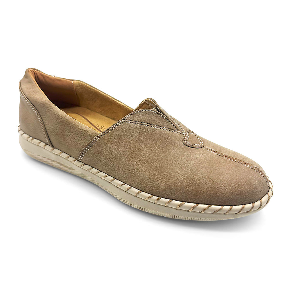 Scholl Orthaheel Women's Wink Taupe Natural Fit Footwear