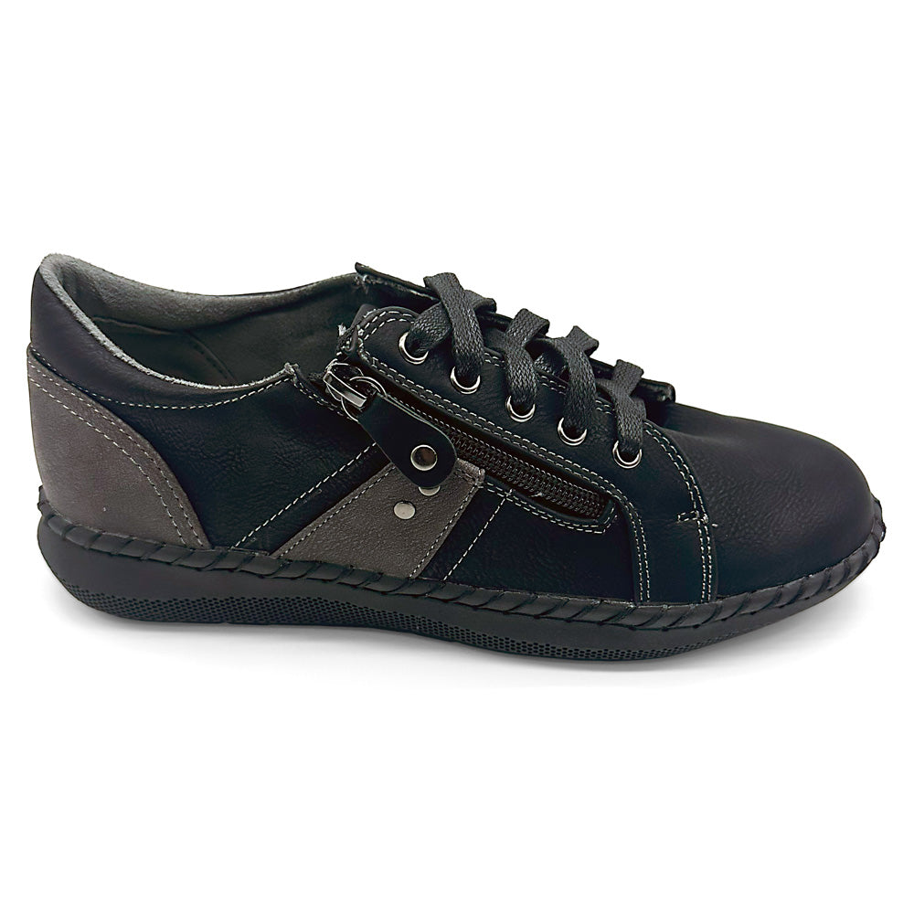 Scholl Orthaheel Women's Wren Black Natural Fit Footwear
