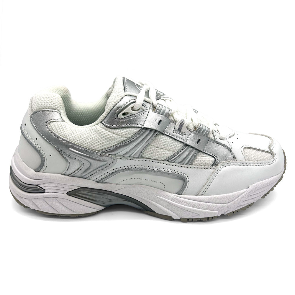 Scholl Orthaheel Women's X-Trainer White/Silver
