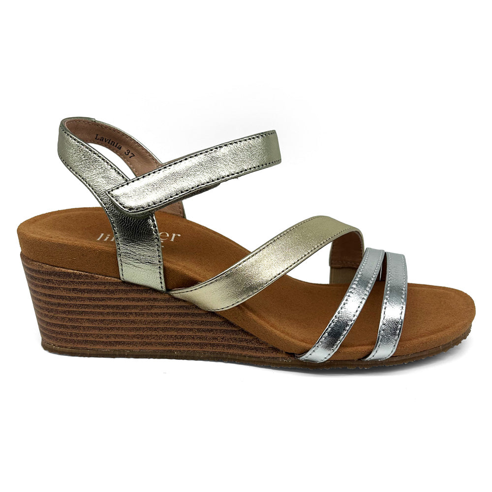 Silver Lining Women's Lavinia Metallic Combo
