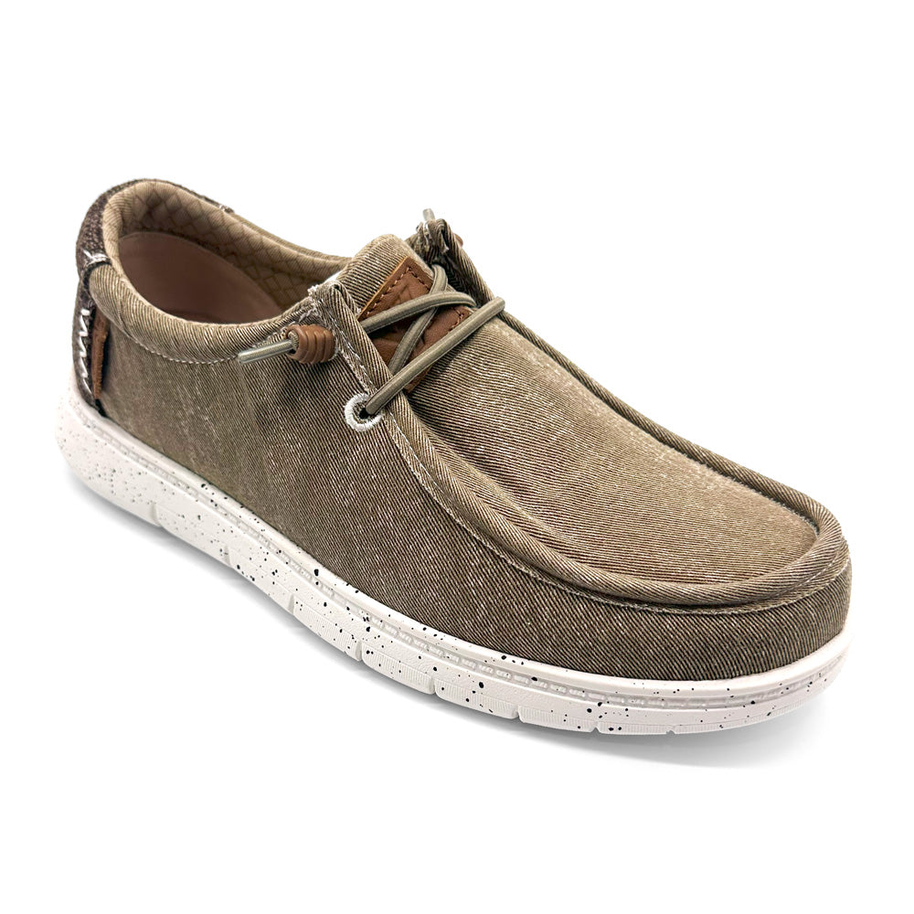 VitaSole Men's Hipster Taupe  Natural Fit Footwear