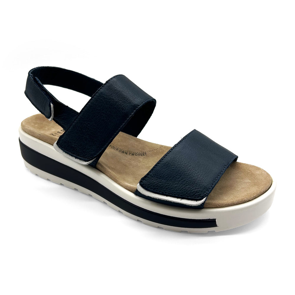 Ziera Women's Garlin W-ZR Navy/White Natural Fit Footwear