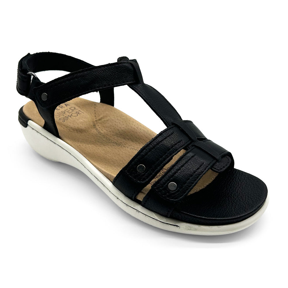 Ziera Women's Baila W-ZR Black  Natural Fit Footwear