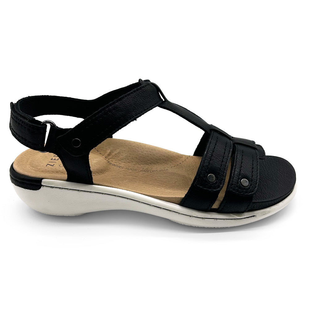 Ziera Women's Baila W-ZR Black  Natural Fit Footwear