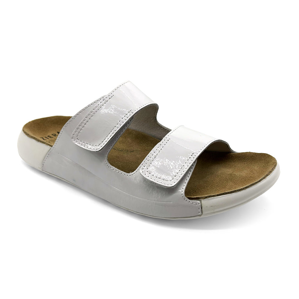 Ziera Women's Yava W-ZR White Patent  Natural Fit Footwear