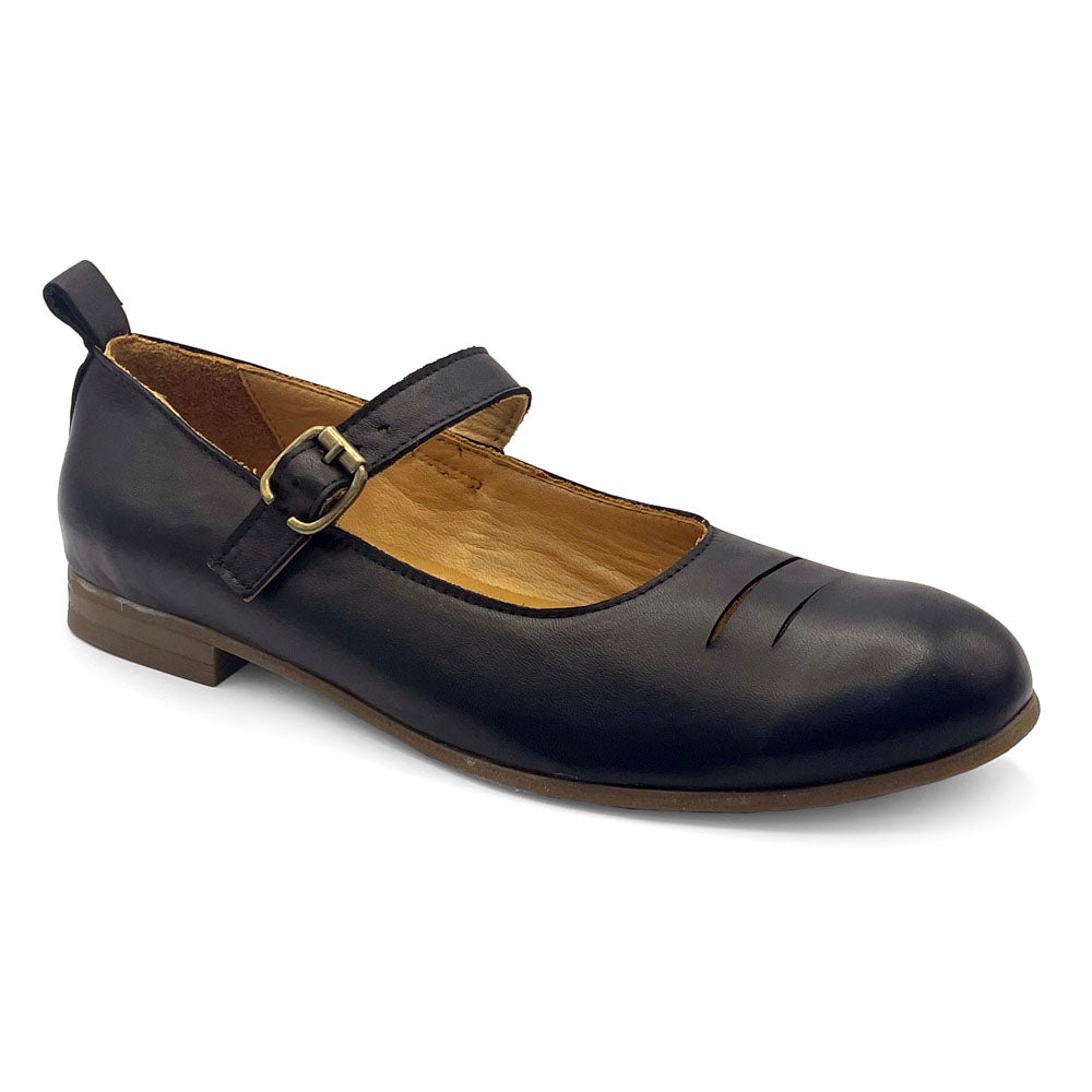 Bueno Women's Callum Black  Natural Fit Footwear