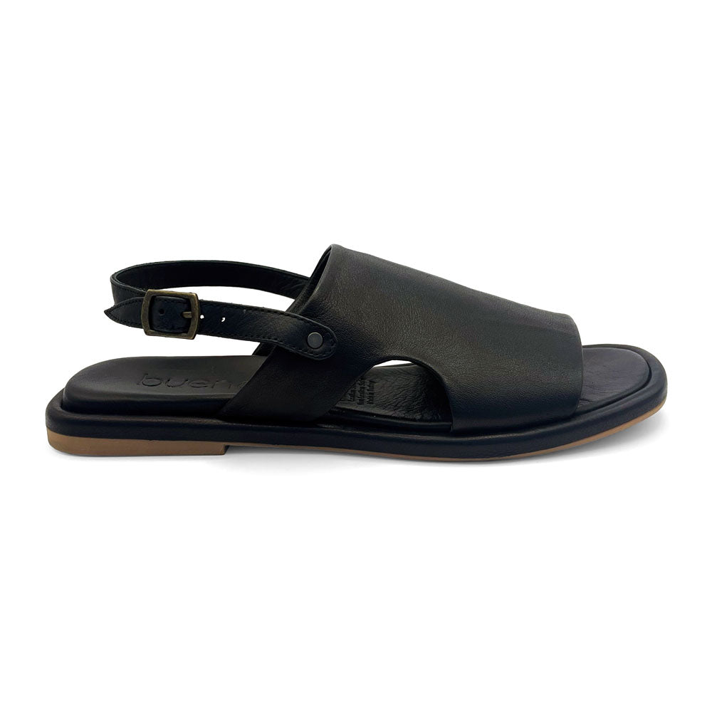 Bueno Women's Elvie Black  Natural Fit Footwear