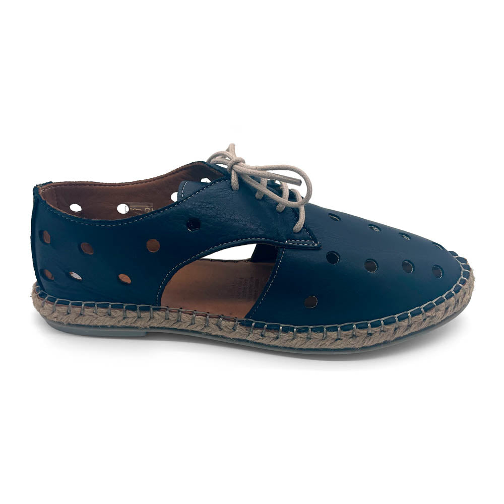 Bueno Women's Karalee Navy  Natural Fit Footwear