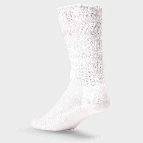 Lightfeet Diabetic Crew Sock White  Natural Fit Footwear