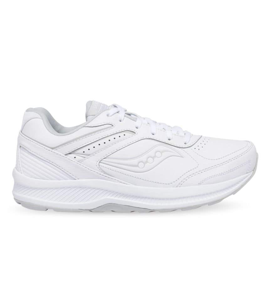 Saucony Women's Echelon Walker 3 D Width White Natural Fit Footwear