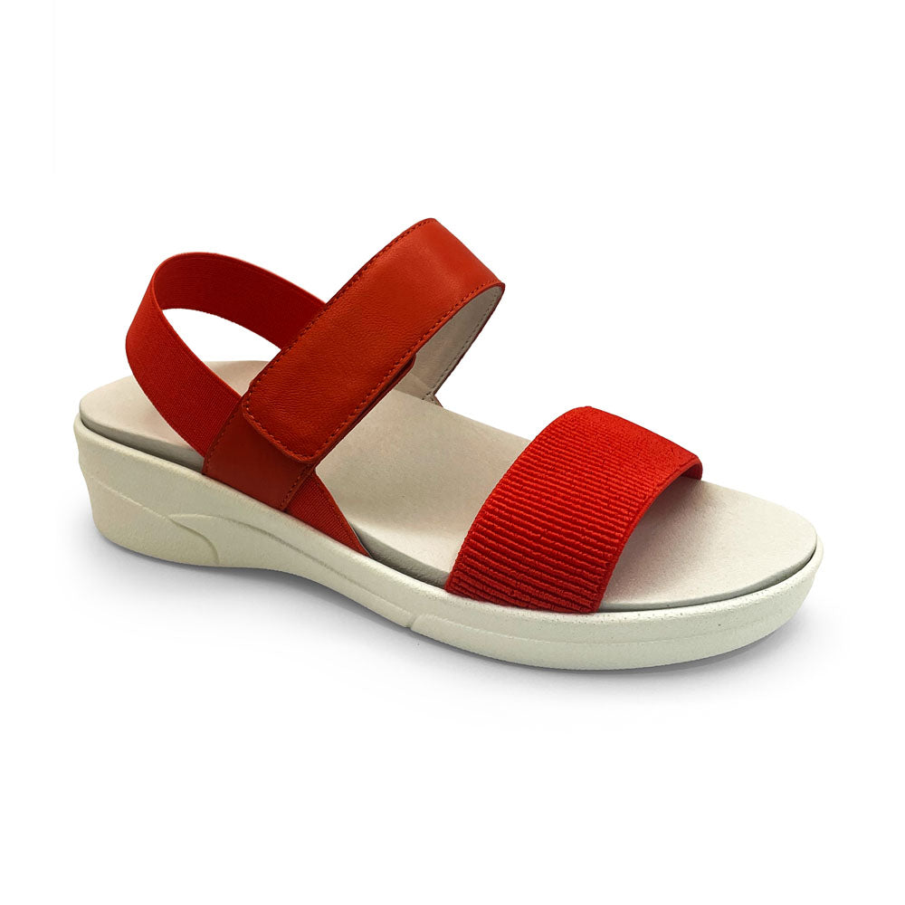 Klouds Women's Evoke Ruby Red  Natural Fit Footwear