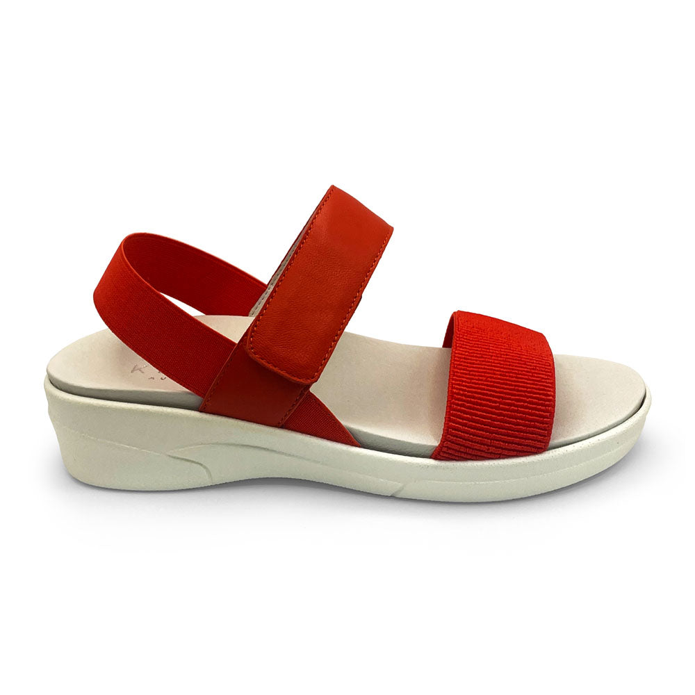 Klouds Women's Evoke Ruby Red  Natural Fit Footwear