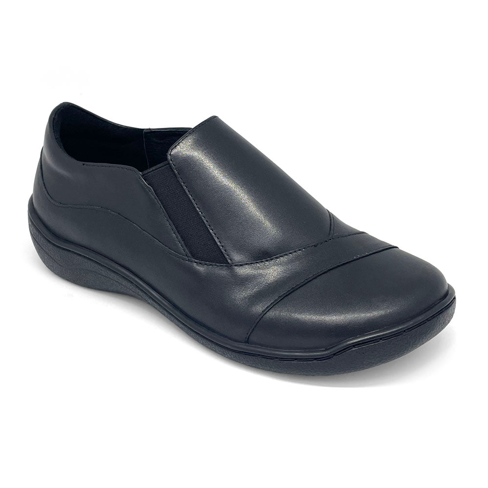Klouds Women's Paola Black Natural Fit Footwear