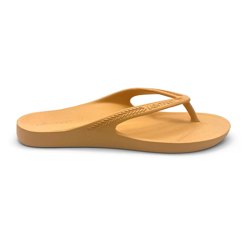 Lightfeet Revive Arch Support Thong Peach  Natural Fit Footwear