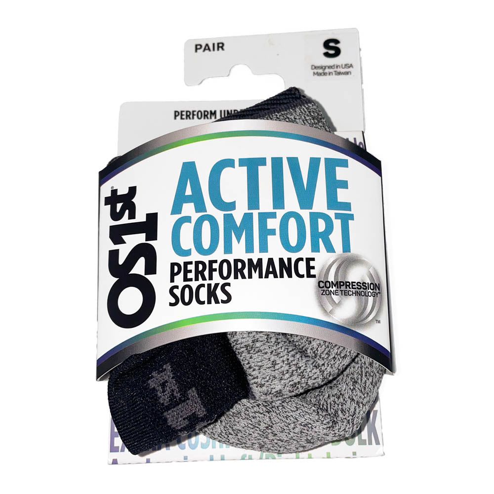 OS1 AC4 Active Comfort Sock Black  Natural Fit Footwear