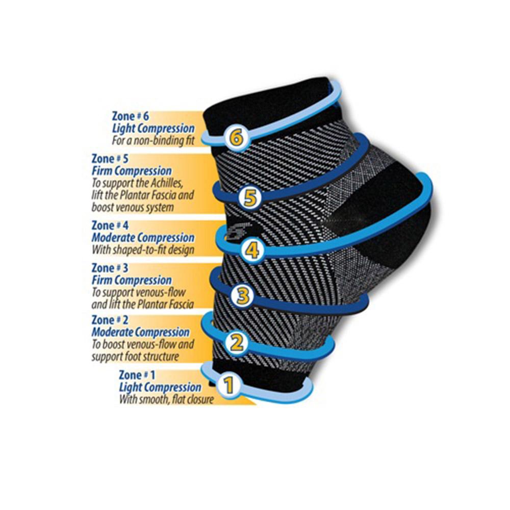 OS1st FS6 Footsleeve White  Natural Fit Footwear