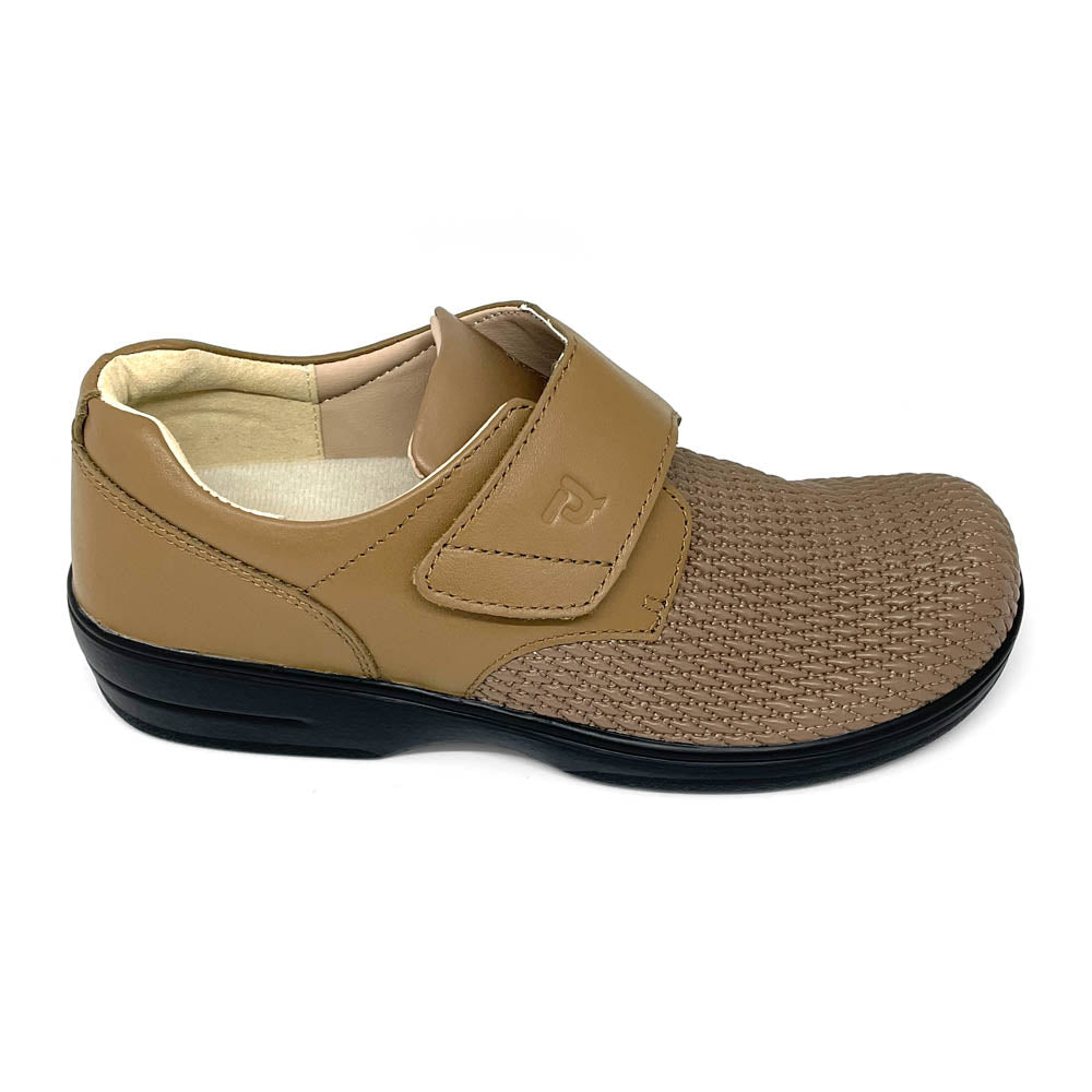 Propet Women's Olivia WPRX25 Taupe  Natural Fit Footwear