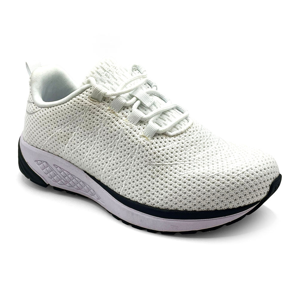 Propet Women's Tour Knit White  Natural Fit Footwear