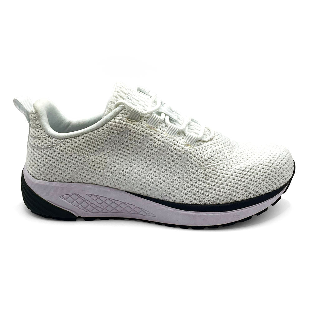 Propet Women's Tour Knit White  Natural Fit Footwear