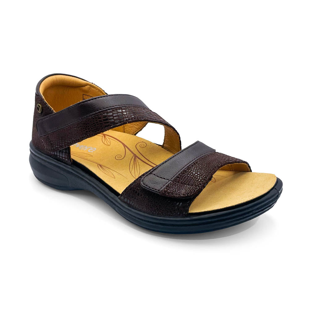 Revere Women's Mauritius Espresso  Natural Fit Footwear