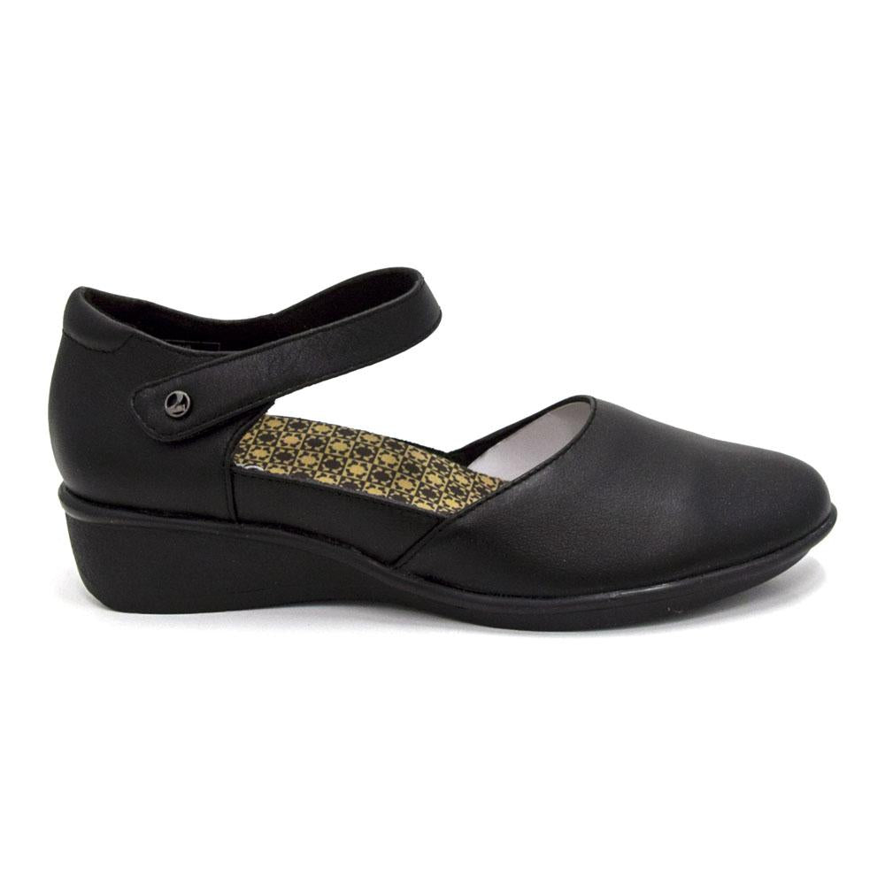 Revere Women's Osaka Black French  Natural Fit Footwear