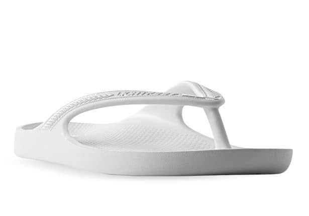 Lightfeet Revive Arch Support Thong White  Natural Fit Footwear