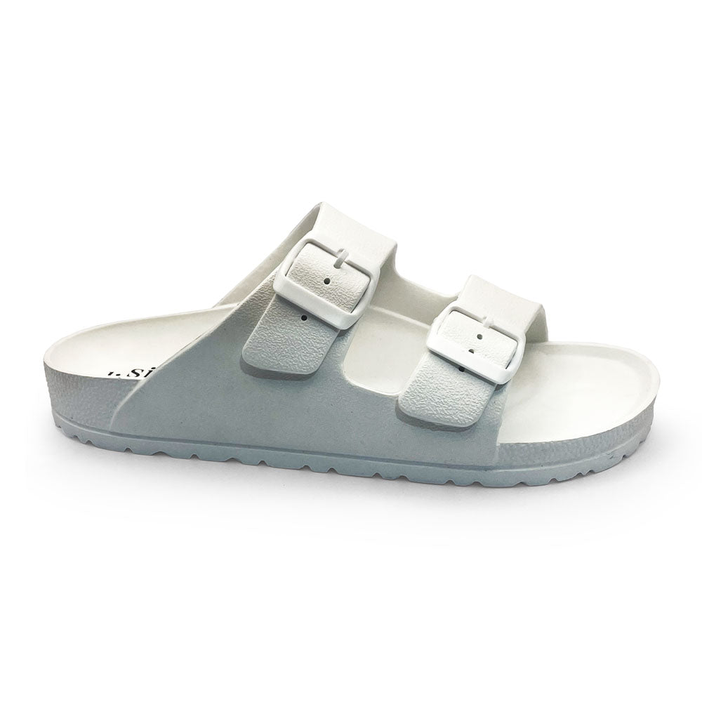Silver Lining Women's Hawaii EVA White  Natural Fit Footwear