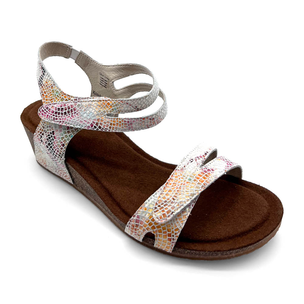Silver Lining Women's Kimberley Print Mosaic  Natural Fit Footwear