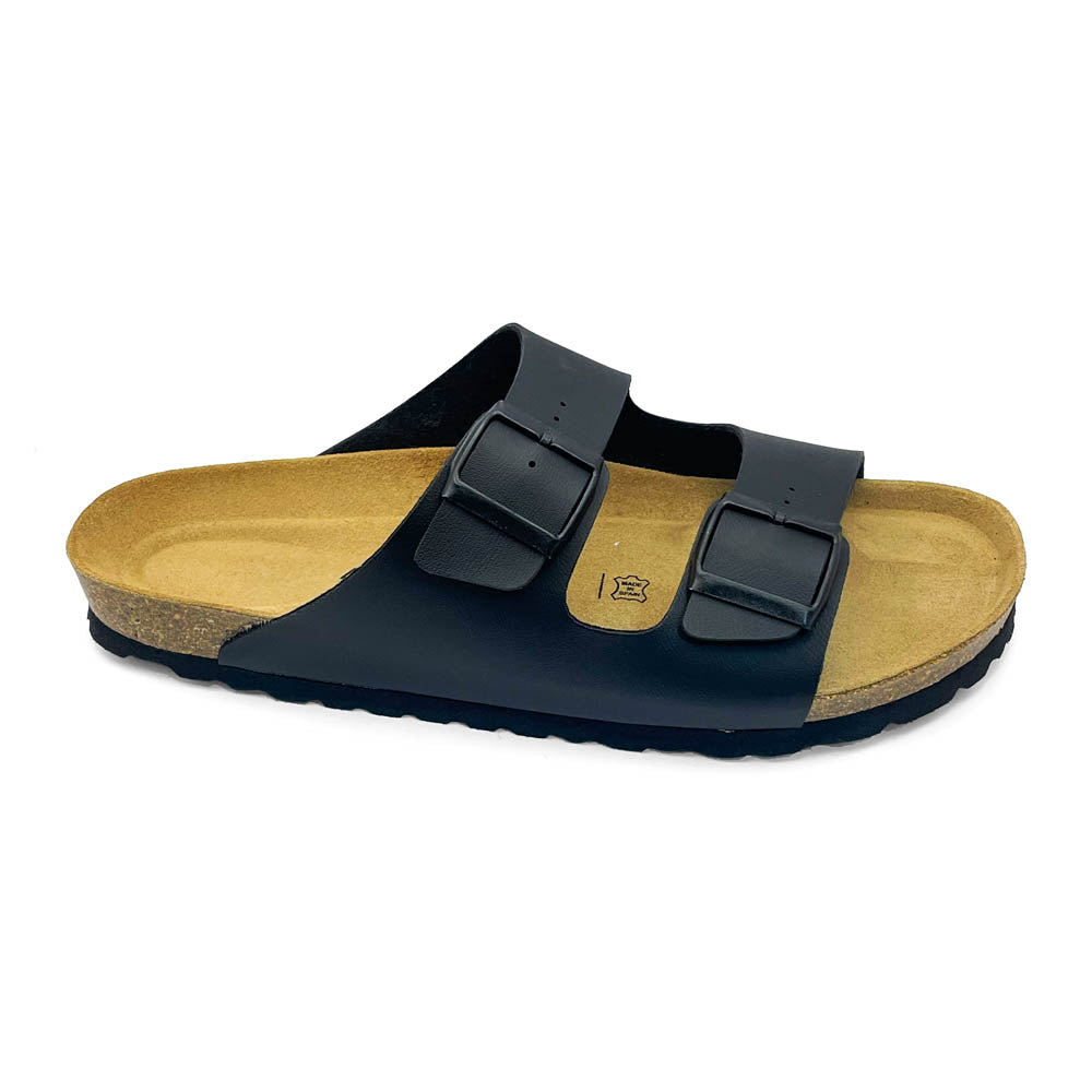 Silver Lining Men's Hawaii Black  Natural Fit Footwear