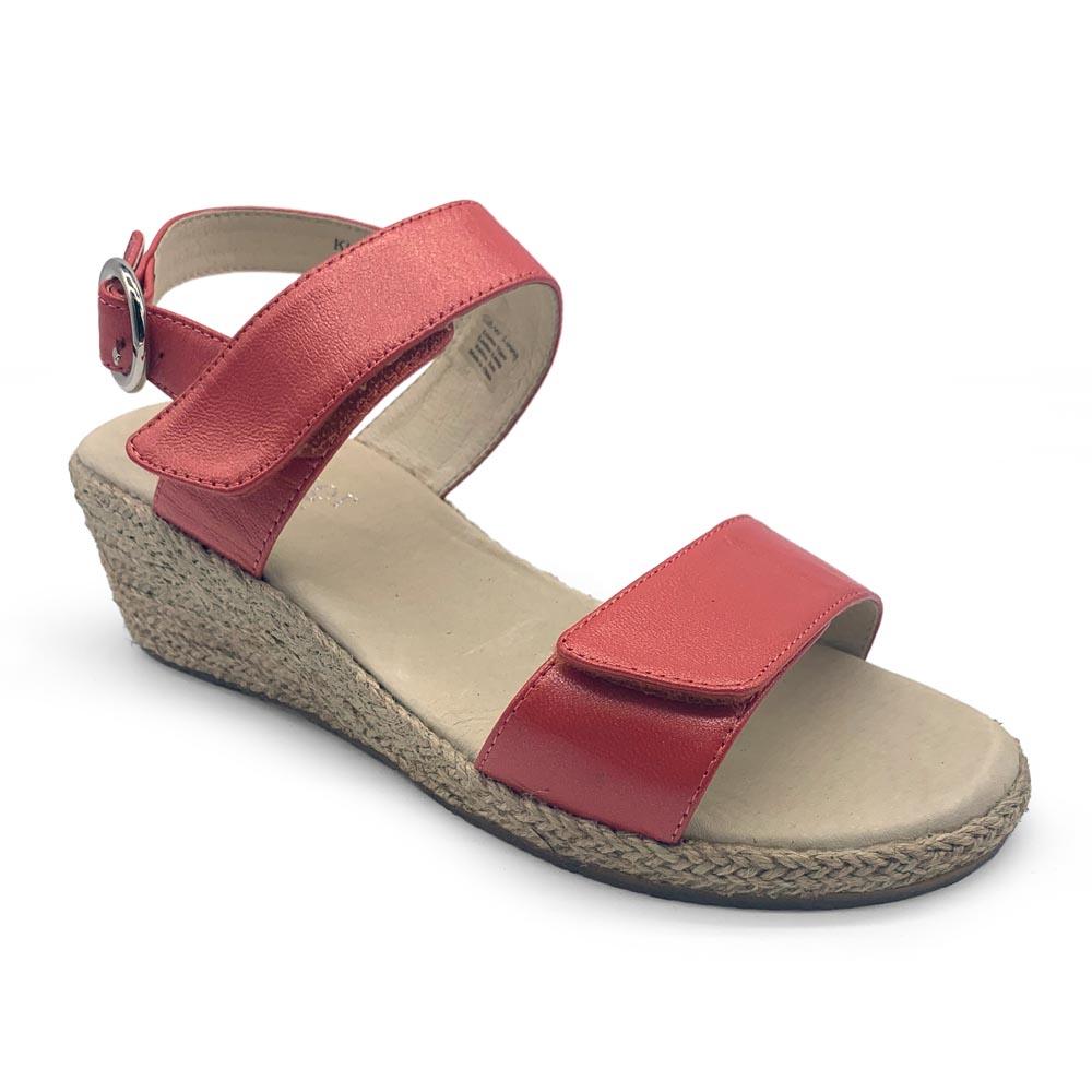 Silver Lining Women's Kiana Living Coral  Natural Fit Footwear