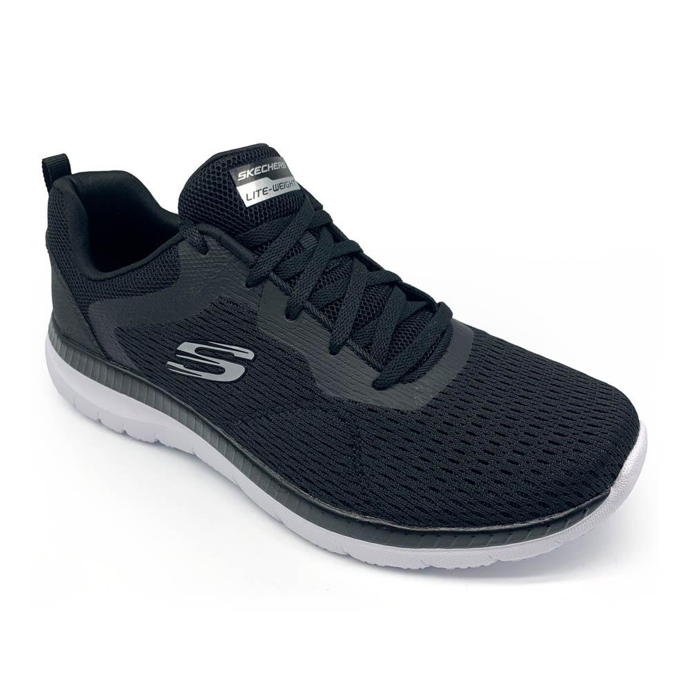 Skechers Women's Bountiful - Quick Path Black/White Natural Fit Footwear